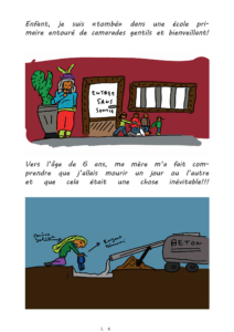 cette image est extraite du roman graphique - le pantin désarticulé